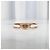 Hermès Bracciale da donna Mini Click Choker Cream Rose Gold - vista 6