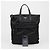 Prada Borsa Tote in Nylon e Pelle Saffiano Nera - vista 18