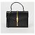Gucci Picca borsa tote in pelle con manico e tracolla Nero - vista 2