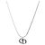 Collier Dior CD Silver