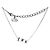 Dior Bracelete Horizontal de Prata - vista 4
