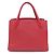 Prada Borsa Tote e borsa a tracolla monocromatica in Saffiano rossa - vista 4