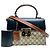 Padlock Gucci Borsa Tote con Manico Superiore e Borsa a Tracolla Supreme con Lucchetto