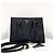 Prada Borsa Tote Saffiano Borsa a Tracolla Nera - vista 2