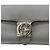 Gucci Borsa a tracolla con catena e manico superiore in pelle Grigio - vista 9