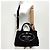 Prada Borsa Tote in Tela Borsa a Spalla Nera - vista 2