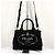 Prada Borsa Tote in Tela Borsa a Spalla Nera - vista 5