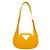 Bottega Veneta Sac à épaule Punch en caoutchouc mat jaune