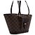 Louis Vuitton Borsa Tote e Borsa a Spalla Manosque PM in Tela Damier Ebene - vista 4