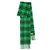 Burberry Sciarpa slim in cashmere a quadri - vista 10