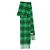 Burberry Sciarpa slim in cashmere a quadri - vista 5