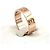 Anillo Cartier Love Oro Rosa - vista 5