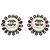 Chanel Neue Pearl Cubic Circle Ohrringe