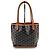 Borsa tote Goyard Mini Anjou Marrone - vista 4