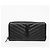 Autre Marque Cassandra Black Monogram Matelassé Zip Wallet Black - Ansicht 2