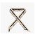 Burberry  Foulard skinny in seta twill Check Stamp - vista 5