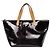 Louis Vuitton Borsa Tote Bellevue in vernice nera