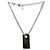Dior Pulseira de Prata com Placa Cúbica - vista 2