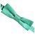Dolce & Gabbana Papillon da uomo in seta verde menta con collo regolabile - vista 2