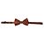 Dolce & Gabbana Brown Silk Adjustable Neck Men Bow Tie - view 3