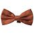 Dolce & Gabbana Brown Silk Adjustable Neck Men Bow Tie - view 5
