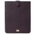 Dolce & Gabbana Custodia per tablet in pelle marrone scuro con placca logo