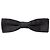 Dolce & Gabbana Papillon da uomo in seta grigio scuro con collo regolabile - vista 4