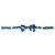 Dolce & Gabbana Papillon Blue Jazz Club in Seta con Collo Regolabile
