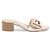 Fendi Baguette Leder-Slipper mit mittlerem Absatz - Ansicht 4