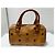 MCM Bolsa Mini Boston Visetos Cognac - vista 4