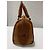 MCM Bolsa Mini Boston Visetos Cognac - vista 7