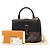 Louis Vuitton Monogram Canvas Tote Schultertasche Schwarz