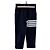 Thom Browne Calças de algodão para mulher com alça diagonal Navy
