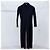 Thom Browne Abito lungo in cotone da donna Navy - vista 4