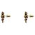 Chanel Pendientes de cadena con cinta - vista 2