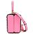 Valentino Borsa Tote Rockstud Box in pelle rosa - vista 2