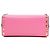 Valentino Borsa Tote Rockstud Box in pelle rosa - vista 4