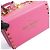 Valentino Borsa Tote Rockstud Box in pelle rosa - vista 9