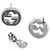 Gucci Pendientes Entrelazados de Plata - vista 4