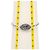 Gucci Bracciale doppio in argento rotondo - vista 5