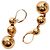 Orecchini Céline Swing Ball oro - vista 4