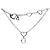 Dior Pulsera Heart Cubic Silver - vista 3