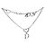 Dior Pulsera Heart Cubic Silver - vista 4
