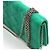 Dior Borsa a tracolla con catena Cannage verde - vista 8