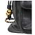 Chanel Black Caviar Drawstring Pocket Backpack - view 10