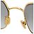 Occhiali da sole quadrati Dior Oro Metallo - vista 7