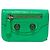 Balenciaga Cartera de cuero verde