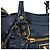 Balenciaga Borsa Motor City Mini Edge Navy - vista 8
