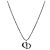 Collana Dior argento