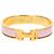 Bracciale Hermès Click H Rosa e Oro